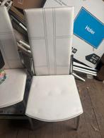 5-delige stoelset van imitatieleer, Huis en Inrichting, Stoelen, Ophalen, Zo goed als nieuw