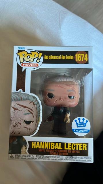 Funko Pop Hannibal Lecter #1674 – The Silence of the Lambs beschikbaar voor biedingen