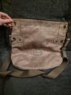 Kipling Lori Vintage Leather Crossbody tas - Taupe/Bruin, Handtassen en Accessoires, Tassen | Schoudertassen, Ophalen, Bruin, Kipling