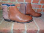 Enkellaarsjes Hilfiger leer, Kleding | Dames, Schoenen, Bruin, Lage of Enkellaarzen, Ophalen of Verzenden, Gedragen