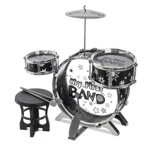 HILLINGTON Kind Kinder drumstel bass drum set jongens meisje, Muziek en Instrumenten, Drumstellen en Slagwerk, Nieuw, Overige merken