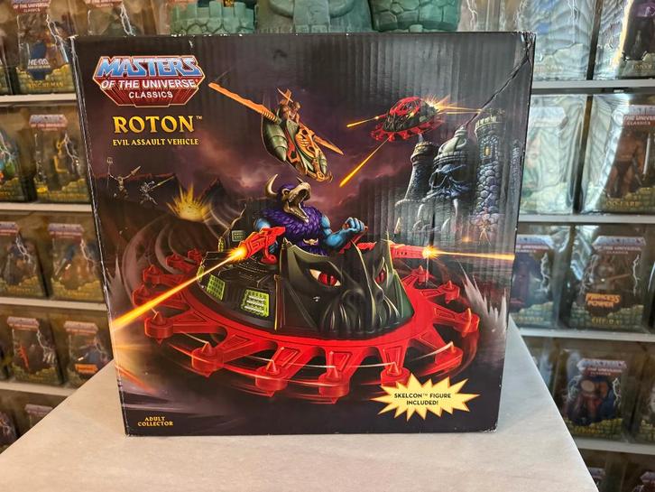 Masters of the Universe Classics - Roton + Skelcon figuur, Collections, Jouets miniatures, Comme neuf, Enlèvement ou Envoi