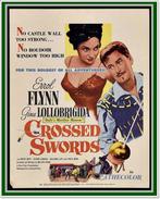 Crossed Swords 1954 DVD met Errol Flynn, Gina Lollobrigida, Enlèvement ou Envoi