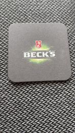 Bierviltje becks, Ophalen of Verzenden, Nieuw, Viltje(s)