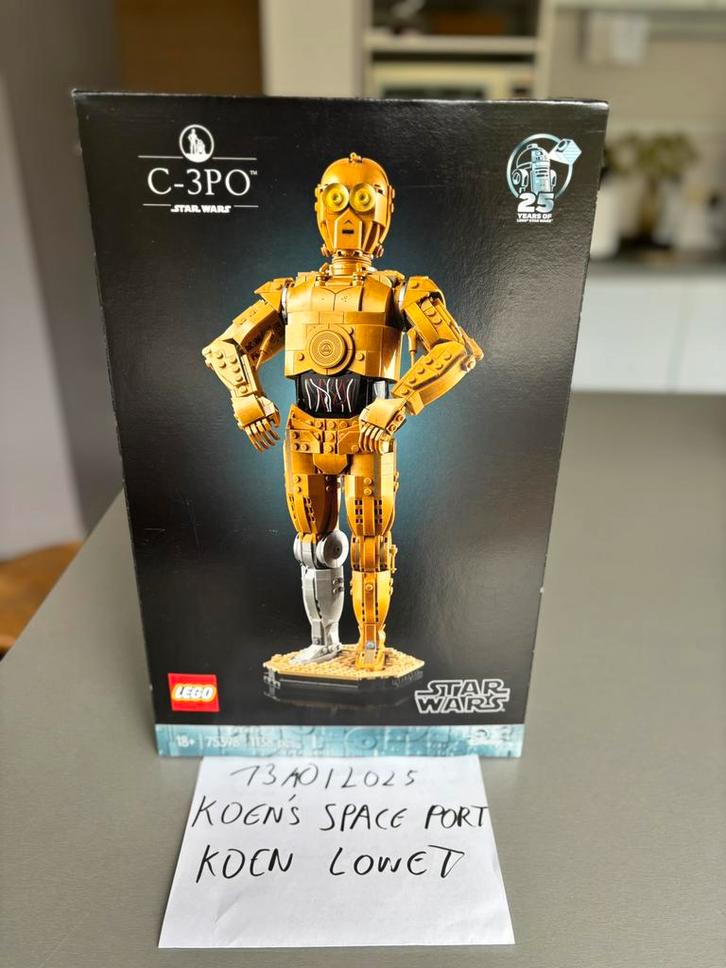 Lego Star Wars 75398 C-3PO, Kinderen en Baby's, Speelgoed | Duplo en Lego, Nieuw, Lego, Complete set, Ophalen of Verzenden