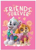 Paw Patrol Fleece Deken - Friends Forever - Fleecedeken, Meisje, Nieuw, Ophalen of Verzenden, Deken of Dekbed