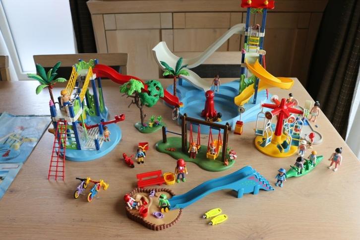 Playmobil - wildwaterpark (4 sets) - 6669 / 6670 / ..., Kinderen en Baby's, Speelgoed | Playmobil, Gebruikt, Complete set, Ophalen of Verzenden