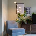Vloerlamp staal incl. LED met touch dimmer