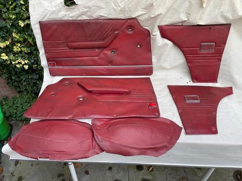 Alfa Romeo 105 GT Bertone 2000 GTV deur en zijpanelen leder, Auto-onderdelen, Interieur en Bekleding, Alfa Romeo, Gebruikt, Ophalen of Verzenden
