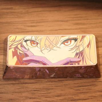 Asuka, 2.25U titanium alloy carved keycaps, personalized key beschikbaar voor biedingen