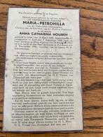 zuster Maria-Petronilla 1941 overste, Verzamelen, Bidprentjes en Rouwkaarten, Ophalen