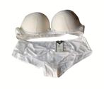 Lingerie Landset, set - Maat 95 D, Kleding | Dames, Ondergoed en Lingerie, Lingerie Land, Ophalen of Verzenden, Wit, Setje