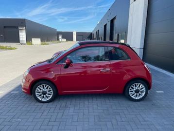 Fiat 500 1.2I Lounge Cabriolet, Airco, Chrome Line, Garantie beschikbaar voor biedingen