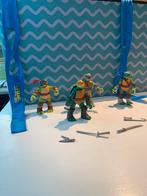 Speelset ninja turtles met accessoires, Ophalen, Zo goed als nieuw