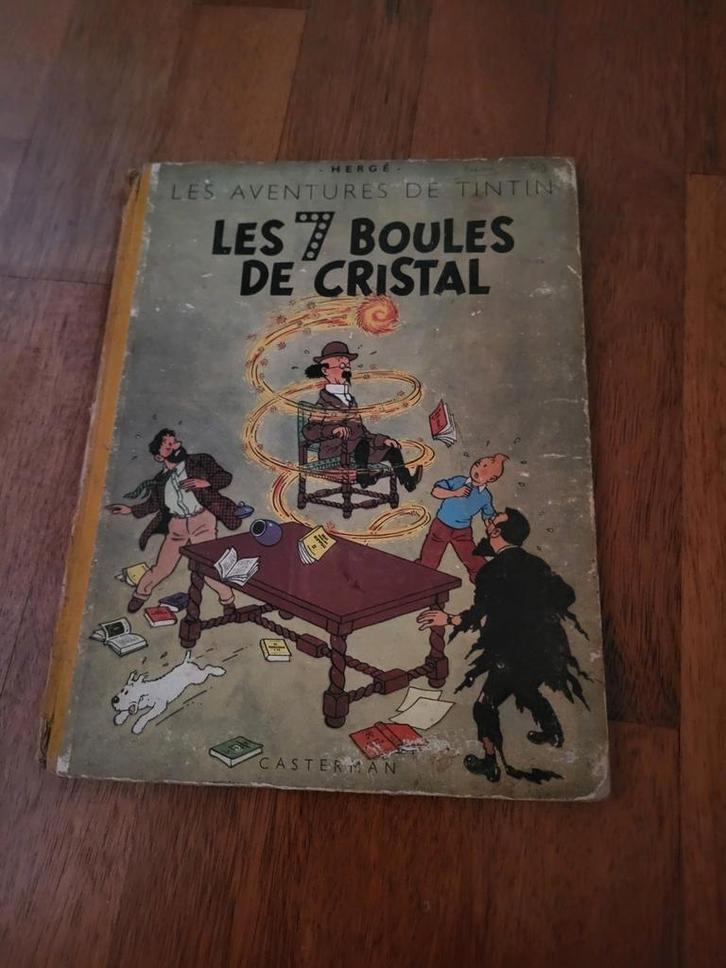Tintin Tintin Les 7 boules de cristal B 2 première édition, Antiquités & Art, Antiquités | Livres & Manuscrits, Enlèvement ou Envoi