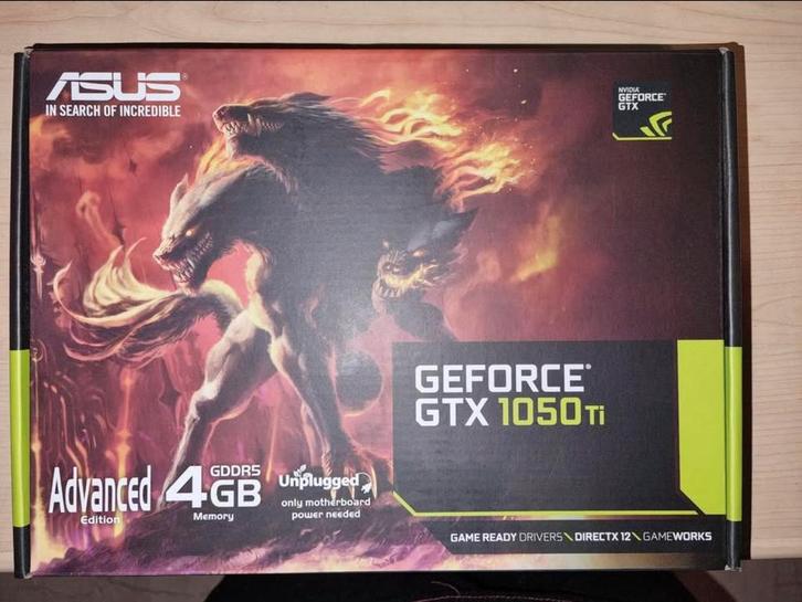 Carte graphique : ASUS CERBERUS-GTX1050TI-A4G, Computers en Software, Videokaarten, Zo goed als nieuw, GDDR5, HDMI, Ophalen