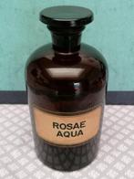 Apotheekfles Rosae Aqua 1liter. Rozenwater " sfeermaker" TOP, Antiek en Kunst, Ophalen of Verzenden