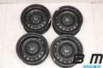 Set 15 inch stalen velgen Golf 6 / Touran 1K0601027C, Auto-onderdelen, Banden en Velgen, Gebruikt, Velg(en)