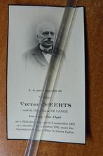 MEERTS Victor -De Lange.Avocat St.Jans Molenbeek 1862-1942, Verzenden, Rouwkaart