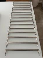 15 aluminium handgrepen voor kasten/schuiven, Huis en Inrichting, Keuken | Keukenelementen, Ophalen of Verzenden, Zo goed als nieuw