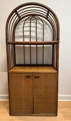 Vintage Bamboe kast, Huis en Inrichting, Ophalen, Gebruikt