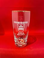 bierglas Kristoffel Pils Bocholt met gouden rand, Verzamelen, Biermerken, Ophalen of Verzenden, Gebruikt, Glas of Glazen, Overige merken