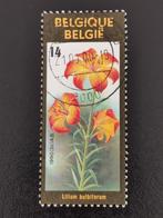 Belgie 1990 - bloemen - Lelie, Postzegels en Munten, Postzegels | Europa | België, Ophalen of Verzenden, Gestempeld, Overig