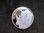 San Diego Zoo - Rhinoceros - 1 oz silver, Enlèvement ou Envoi, Argent