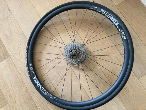 Handgebouwde Wielset DT Swiss 105 cassette 11-speed, Fietsen en Brommers, Fietsonderdelen, Gebruikt, Algemeen, Wiel, Ophalen