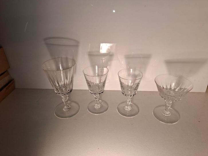 Val Saint Lambert glazen set Balmoral 47 stuks, Antiek en Kunst, Antiek | Glaswerk en Kristal, Ophalen