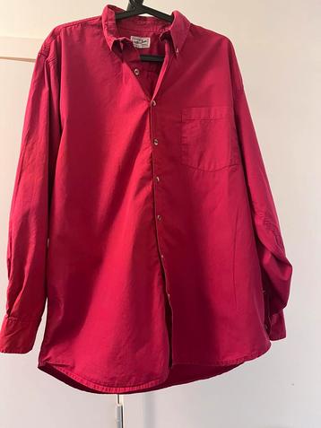 Jacobs & Jacobs - Hemd - Rood - M beschikbaar voor biedingen