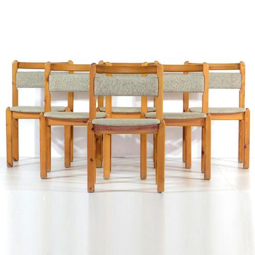 6 Deense vintage design stoelen van Thorsø Møbelfabrik, Huis en Inrichting, Bureaustoelen, Ophalen of Verzenden