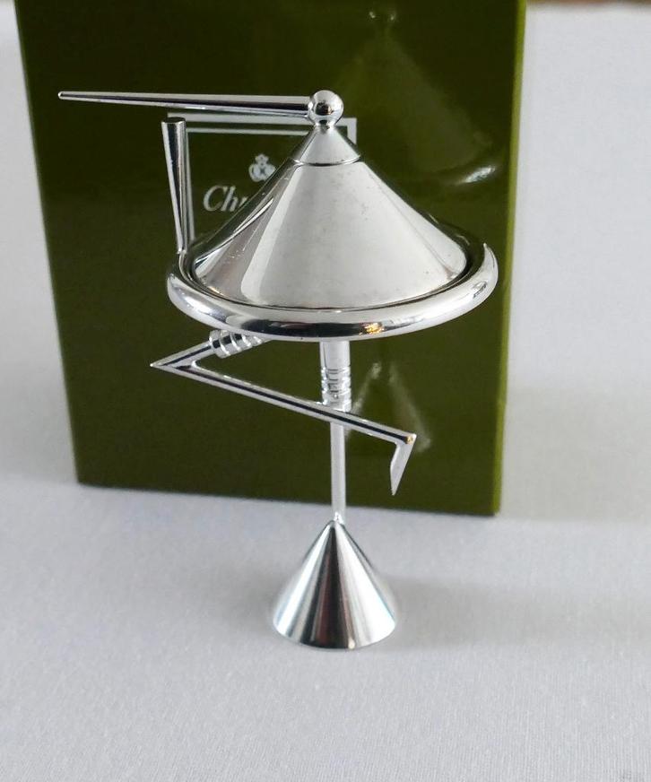 Christofle 1988 - Futuristisch Nieuwjaarsgeschenk, Antiquités & Art, Antiquités | Argent & Or, Argent, Envoi