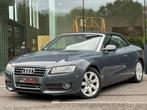 Audi A5 Cabrio 2.7 / Navi / Airco / Sensoren / Automaat, Auto's, Automaat, Zwart, Blauw, https://public.car-pass.be/vhr/d49cfc41-08fc-41b8-a599-324947ae396d