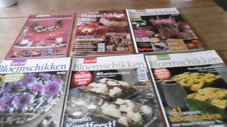 tijdschriften special bloemschikken, Livres, Journaux & Revues, Comme neuf, Enlèvement