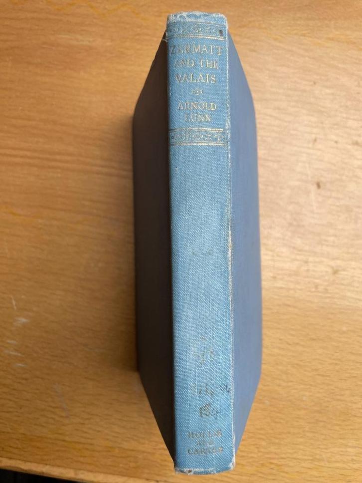 Zermatt and the Valais - 1955 - 1ste druk, Boeken, Taal | Engels, Gelezen, Non-fictie, Ophalen of Verzenden