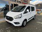 Ford Transit Custom DUBBELE CABINE, Autos, Camionnettes & Utilitaires, 5 places, 4 portes, Barres de toit, Tissu