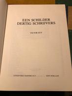 Een schilder, dertig schrijvers - Victor Suy, Peinture et dessin, Enlèvement ou Envoi, Comme neuf, Victor Suy