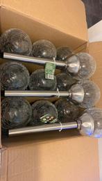 12x glass ball solar light, Zonne-energie, Verzenden, Staande lamp, Nieuw