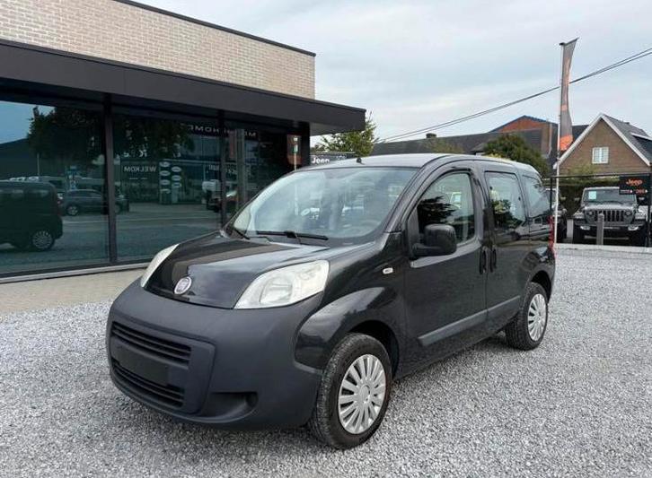 FIAT QUBO 1.4i BENZINE BLANCO GEKEURD 2012 TOPSTAAT, Auto's, Fiat, Particulier, Qubo, Benzine, 5 deurs, Handgeschakeld, Zwart