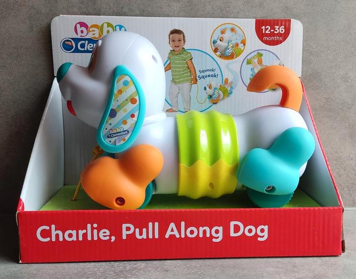 trekhond charlie baby clementoni 12-36 maanden, Kinderen en Baby's, Speelgoed | Babyspeelgoed, Nieuw, Ophalen of Verzenden