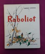 Grand livre Raboliot Delagrave de 1969 Par Maurice Genevoix, Utilisé, Collectif, Envoi, 3 à 4 ans