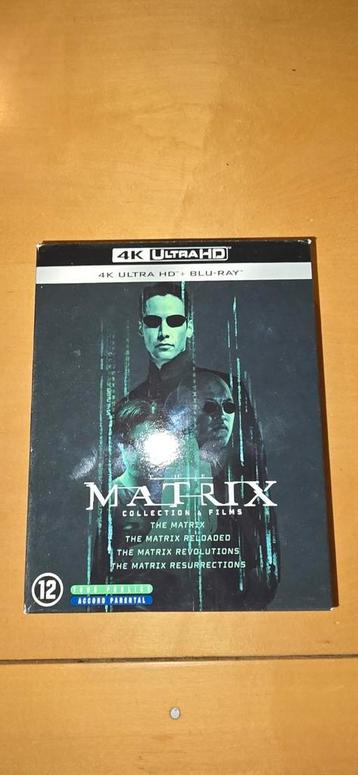 The matrix 4k uhd blu ray collection, Cd's en Dvd's, Ophalen of Verzenden, Zo goed als nieuw
