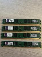 4x 4GB DDR 3 Kingston, Computers en Software, RAM geheugen, DDR3, Ophalen of Verzenden, Zo goed als nieuw, Desktop