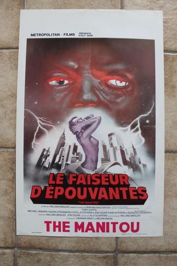 filmaffiche The Manitou 1978 Tony Curtis filmposter beschikbaar voor biedingen