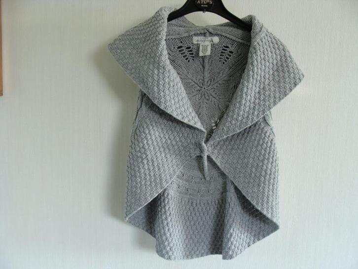 gilet châle gris marque ll.o.g.g. Label , taille 158/164, Kinderen en Baby's, Kinderkleding | Maat 158, Zo goed als nieuw, Meisje