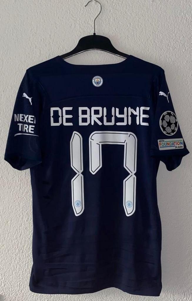 Kevin de Bruyne 2021/2022 derde shirt, Sport en Fitness, Voetbal, Zo goed als nieuw, Shirt, Ophalen of Verzenden