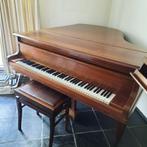 Kleine vleugelpiano, Muziek en Instrumenten, Ophalen, Gebruikt, Bruin, Vleugel