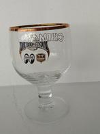 Verre CHIMAY sur pied  EUROPEAN HOT ROD & CUSTOM SHOW  moon, Enlèvement ou Envoi, Comme neuf, Verre ou Verres, Autres marques