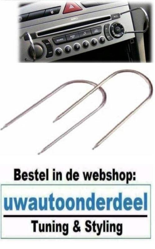 Radio Cd Demontage Sleutel Tool Beugel Aux Citroen RD3, Auto diversen, Tuning en Styling, Verzenden